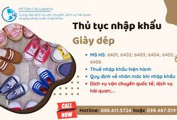 Thuế Nhập Khẩu Giày Dép