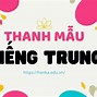 Từ Vựng Tiếng Trung Cơ Bản Có Phiên Âm