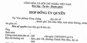 Ủy Quyền Sử Dụng Đất